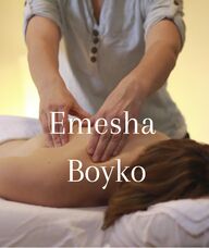 Book an Appointment with Emesha Boyko for Registered Massage Therapy